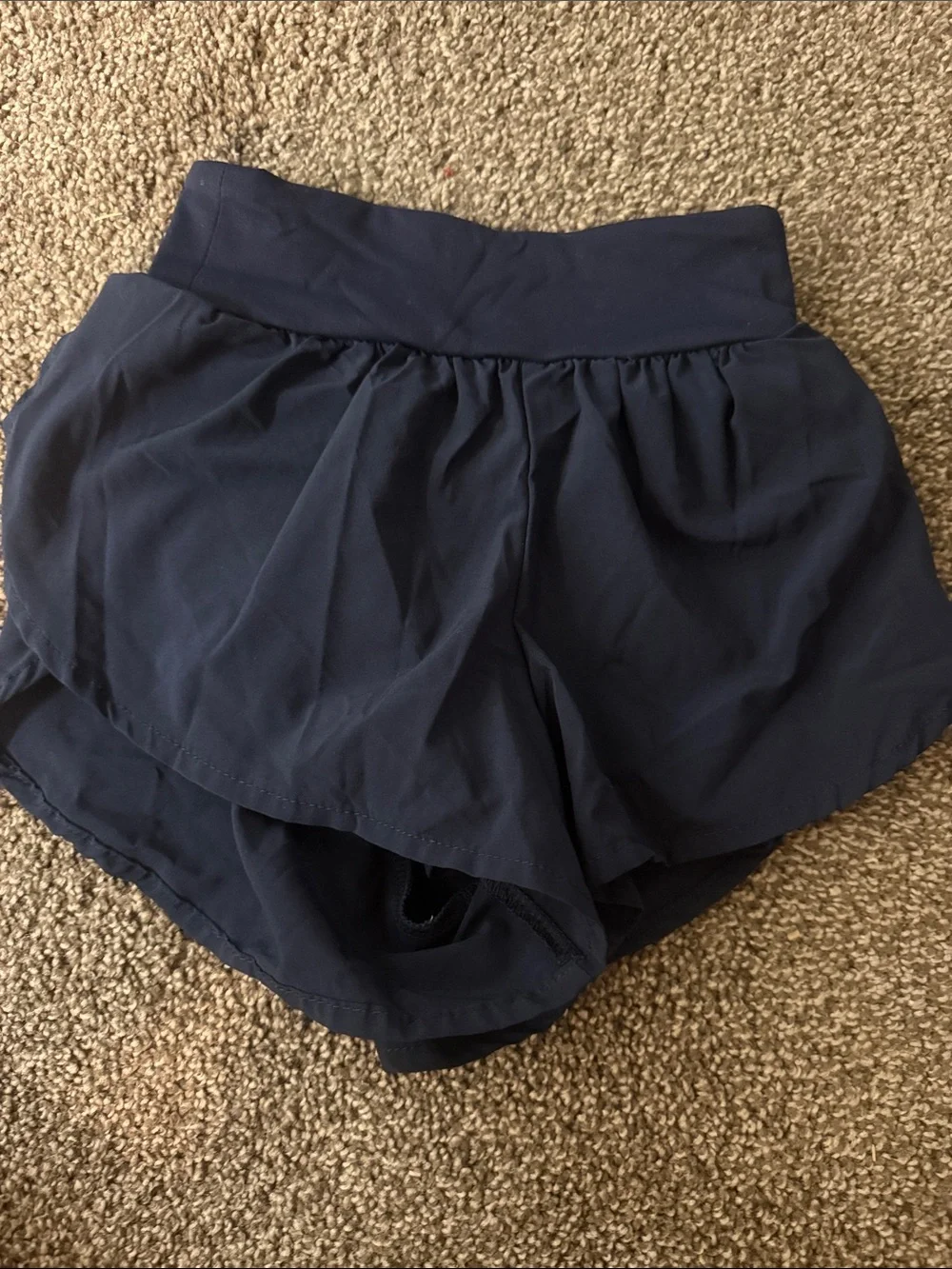 Girls S 5/6 Navy Athletic Skort Shorts